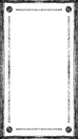 black grunge frame animation with white backgruond video
