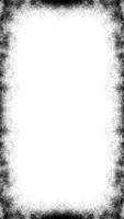 grune black frame with white background video