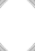 doodle black border with white background vertical animation video
