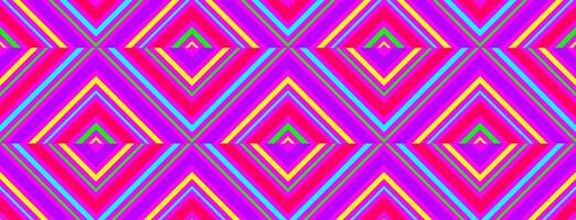 Abstract geometric spattern in bright neon colors. Colorful pattern with diagonal lines vector