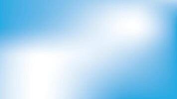 Beautiful clouds, abstract white and blue color gradient background, eps 10. vector
