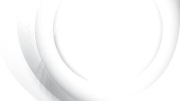 Abstract geometric white and gray color, modern design stripes background with circle shape, eps10 vector
