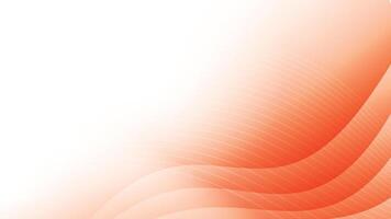 Abstract orange and white color, modern design stripes background with curve lines, eps10 vector