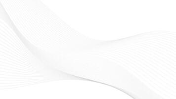 Abstract white and gray color, modern design stripes background with curve lines, wavy pattern, eps vector