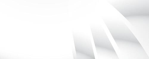 Abstract white and gray color, modern design stripes background with curve lines, eps 10 vector