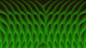 Layered green leaves with a dark-to-light gradient create a textured, organic background ideal for modern digital or print designs with a fresh, natural feel vector