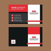Modern Business Card Layout. Elegant Layout Display for Promotional Campaign. vector