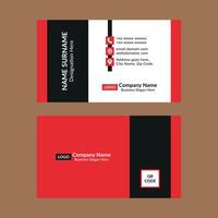 Modern Business Card Layout. Abstract Layout Display for Promotional Campaign. vector