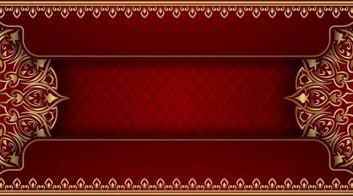 luxury background with golden mandala ornamental