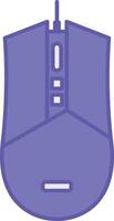 Colored Computer Mouse Icon. Cursor Control Device. Gadget, Technology. Concept Devices vector