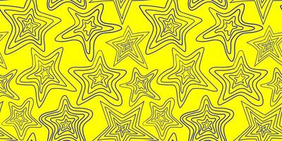 Mobilemodern abstract seamless star pattern blue lines on yellow background vibrant summer whimsical design for web textile decor digital illustration vector