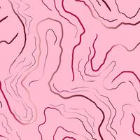girlish glamorous seamless abstract minimalist lines pattern pink marble texture for elegant design vector