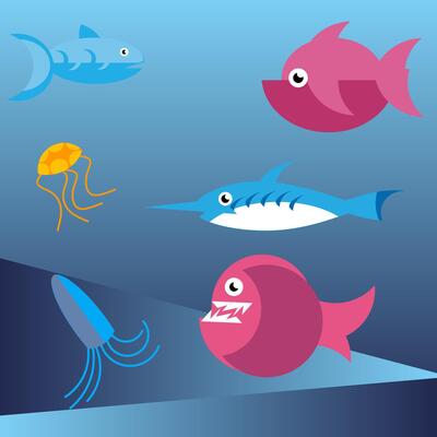 set of fishes