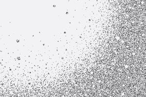 Stippling trail in monochrome with a scattered dot wave and mist texture vector