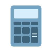 A calculator with buttons icon concept loop animation, for financial calculations vector