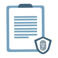 document security, hand unlocking online data with finger print authentication system concept vector