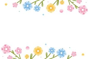 Spring background event vector