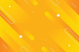 Orange Gradient Design with Colorful Linear Accents vector
