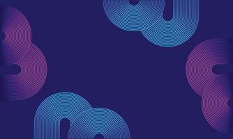 Abstract background geometric lines with Modern style and Futuristic technology concept vector