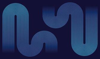 Abstract background geometric lines with Modern style vector