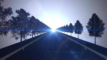 Highway Loop Background video
