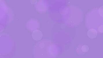 Purple background with blurred white circles ideal for modern designs technology concepts or abstract backgrounds in various digital projects video