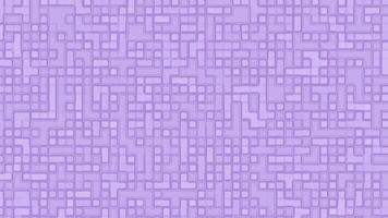 Lavender abstract background with geometric grid square maze pattern ideal for tech inspired layouts futuristic events or digital themed holiday promotions like Cyber Monday or World Design Day video