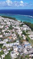 Scenic Flic en Flac at Port Louis in Mauritius Island Mauritius. Awesome Background. video