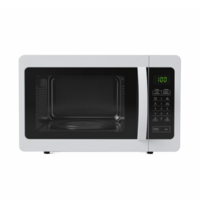 Modern Microwave Oven with Digital Display and Clipping Path for Kitchen Use png