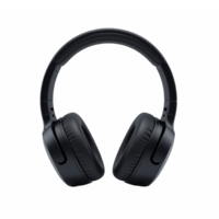 Wireless Over Ear Headphones with Noise Canceling Technology on Transparent Background png