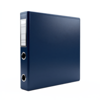 Blue Portfolio Folder with Clipping Path and No Background for Office or Storage Use png
