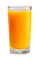 Refreshing and Nutritious Orange Juice in a Glass on a Transparent Background png