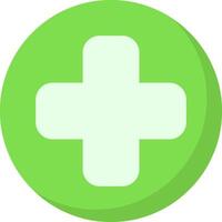 Add Colorful Flat Icon vector