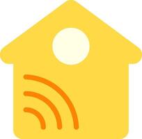 Home Automation Colorful Flat Icon vector