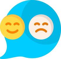 Emoji Picker Flat Icon vector