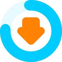 Software Update Flat Icon vector