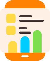 Performance EvaluationFlat Icon vector