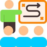 Strategic PlanningFlat Icon vector