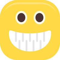 Rolling Floor Laughing Flat Icon vector