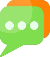 Message Colorful Icon vector