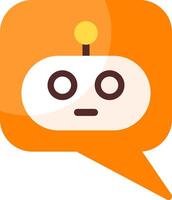 Chatbot Colorful Icon vector