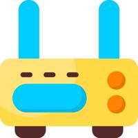 Router Colorful Icon vector