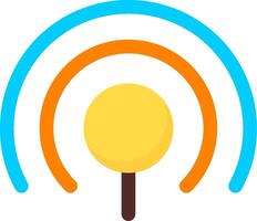 Telecom Flat Icon vector