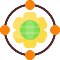 Digital Transformation Colorful Icon vector