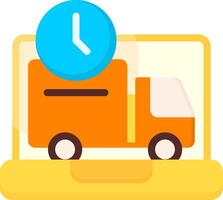 Fast Delivery Colorful Icon vector