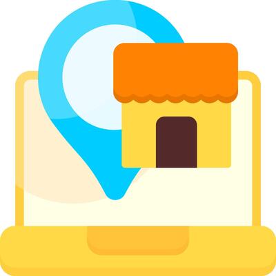 Store Locator Colorful Icon