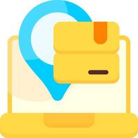 Location Pin Colorful Icon Design vector