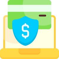 Secure Payment Colorful Icon vector