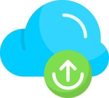 Upload Colorful Icon Design vector