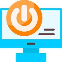 Device Power Flat Icon vector